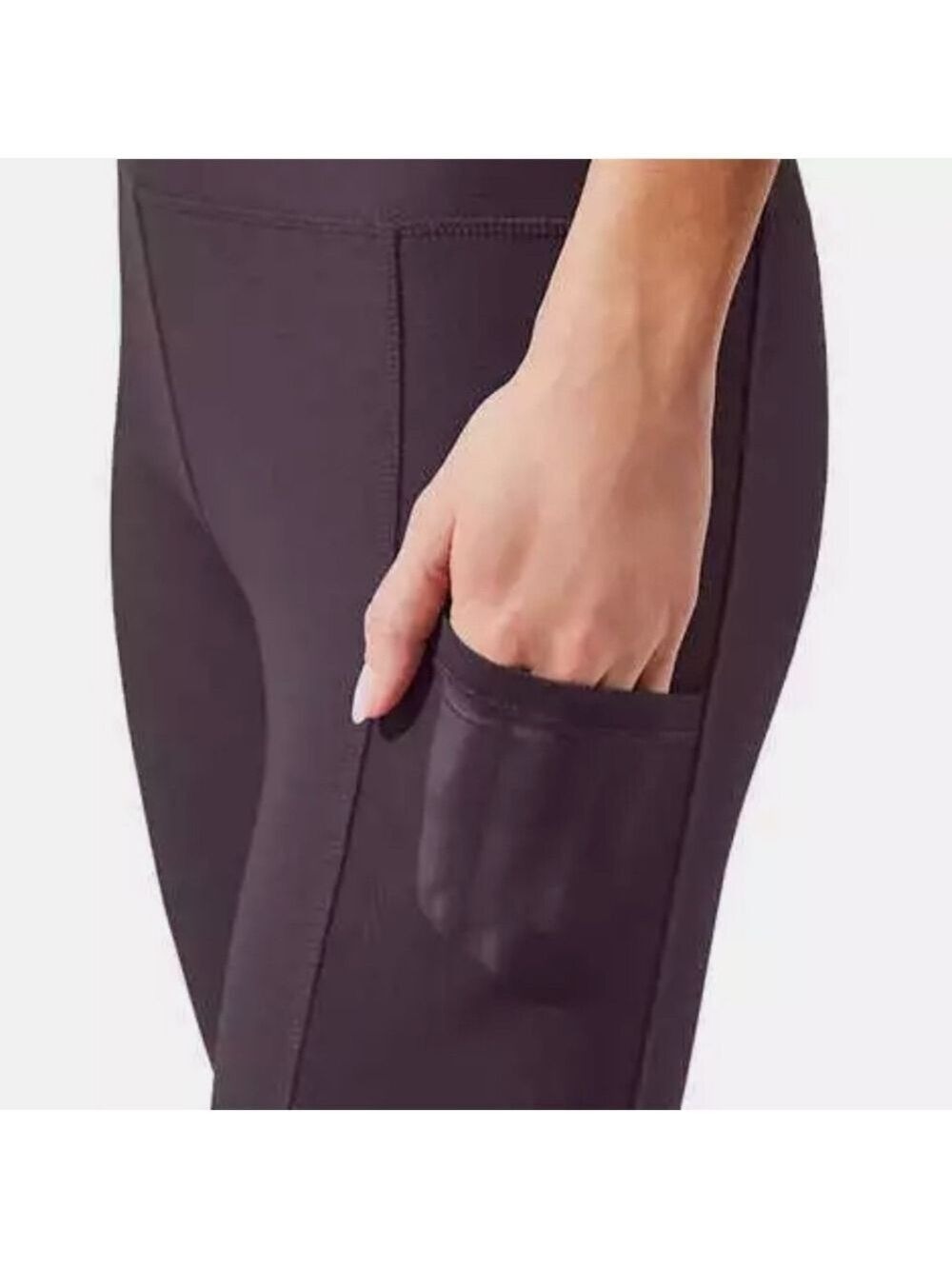 MONDETTA SIDE POCKET TIGHT WITH MESH TRIM DETAILS / LEGGING - EUC - SIZE SMALL - Picture 4 of 5